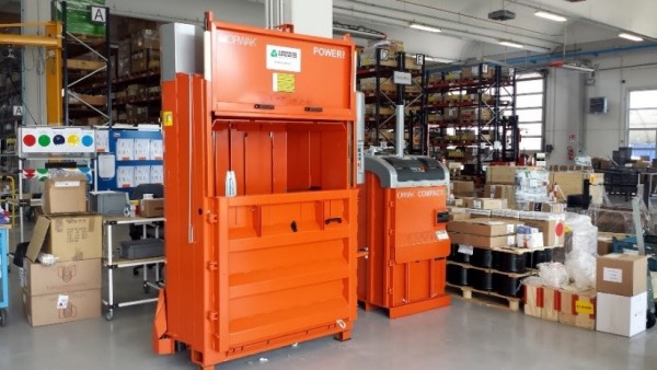 Orwak balers in Toyota factory